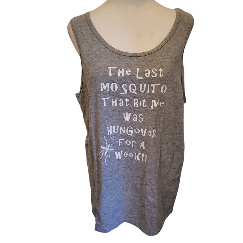 Anvil Hangover Tank Gray sz M